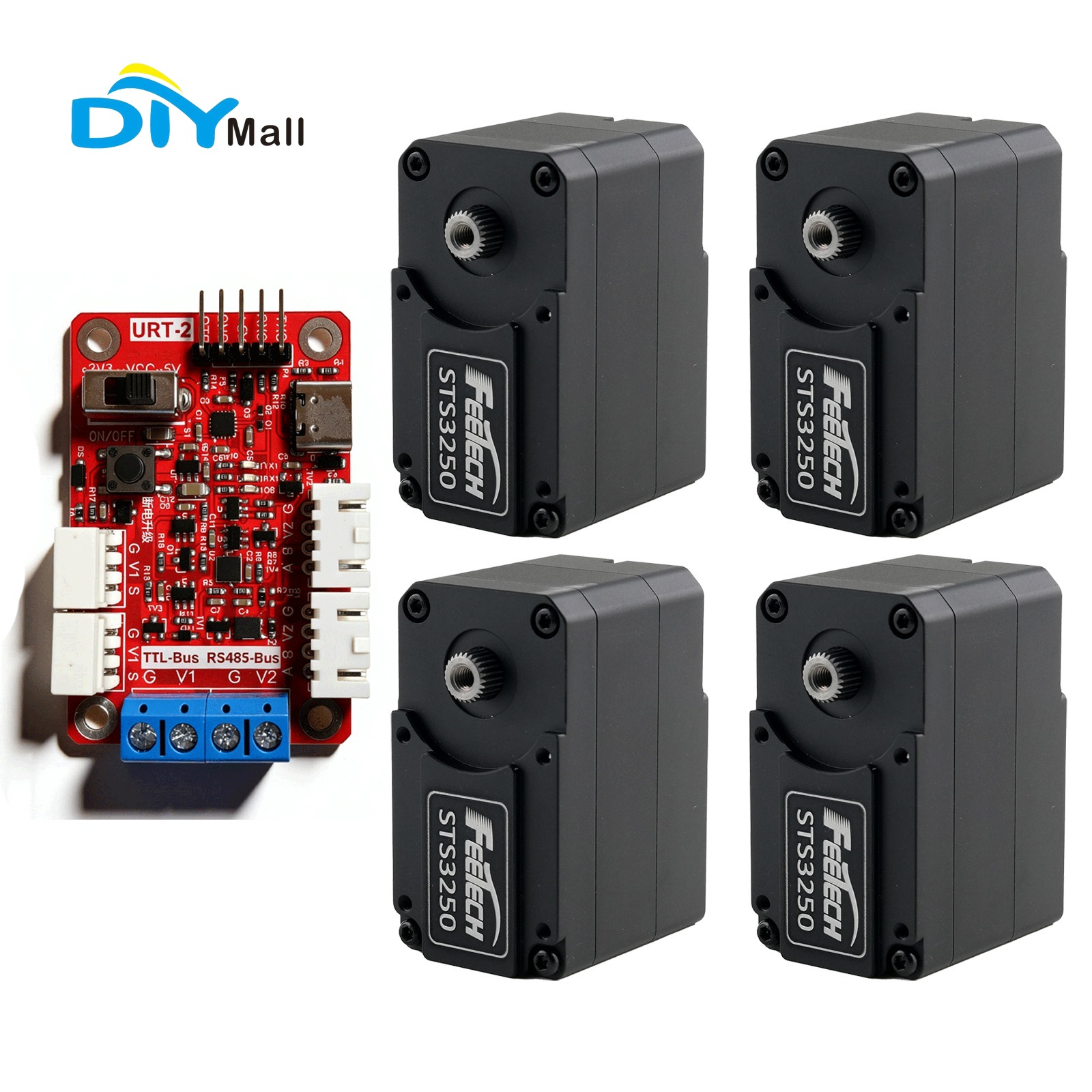 Feetech STS3250 12V 50KG 코어리스  - Robot Arm Motor 리뷰 및 가격